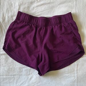 Purple Active Shorts (with liner)